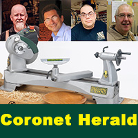 Интересуетесь токарным станком по дереву Coronet Herald?